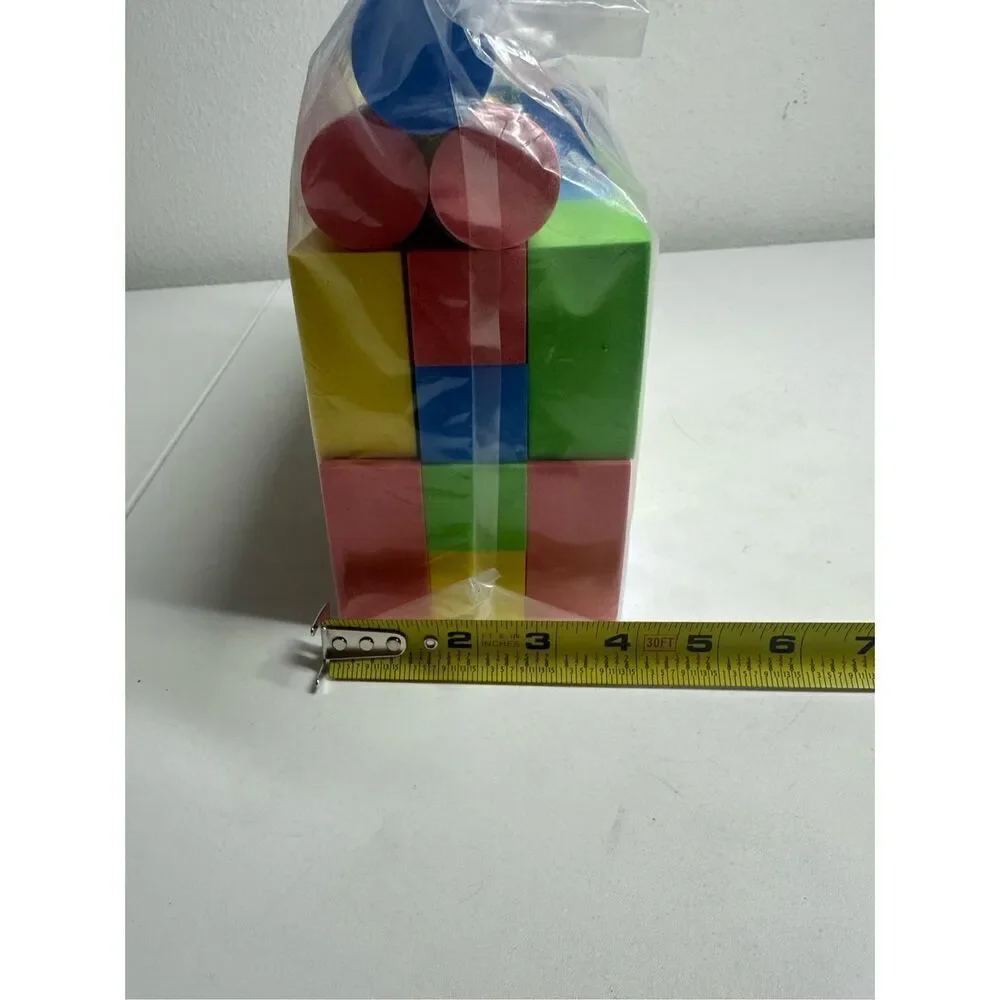 NWT Building Foam Blocks for Toddlers 45pcs Medium Size